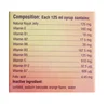 3900 pcs Multivitamin syrup 125 ml. in glass bottles plus outer brand box (your logo) - 1 pallet = 3900 pcs for 4875 USD