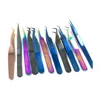 Rose Gold Eyelash Extension Tweezers set buy at direct factory prices from us