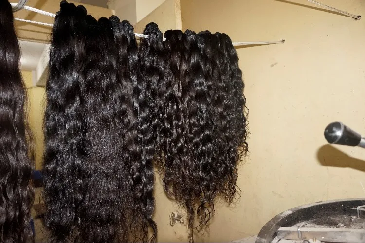 Unprocessed Raw Indian Temple Hair 100 Natural Cuticles Fully Aligned