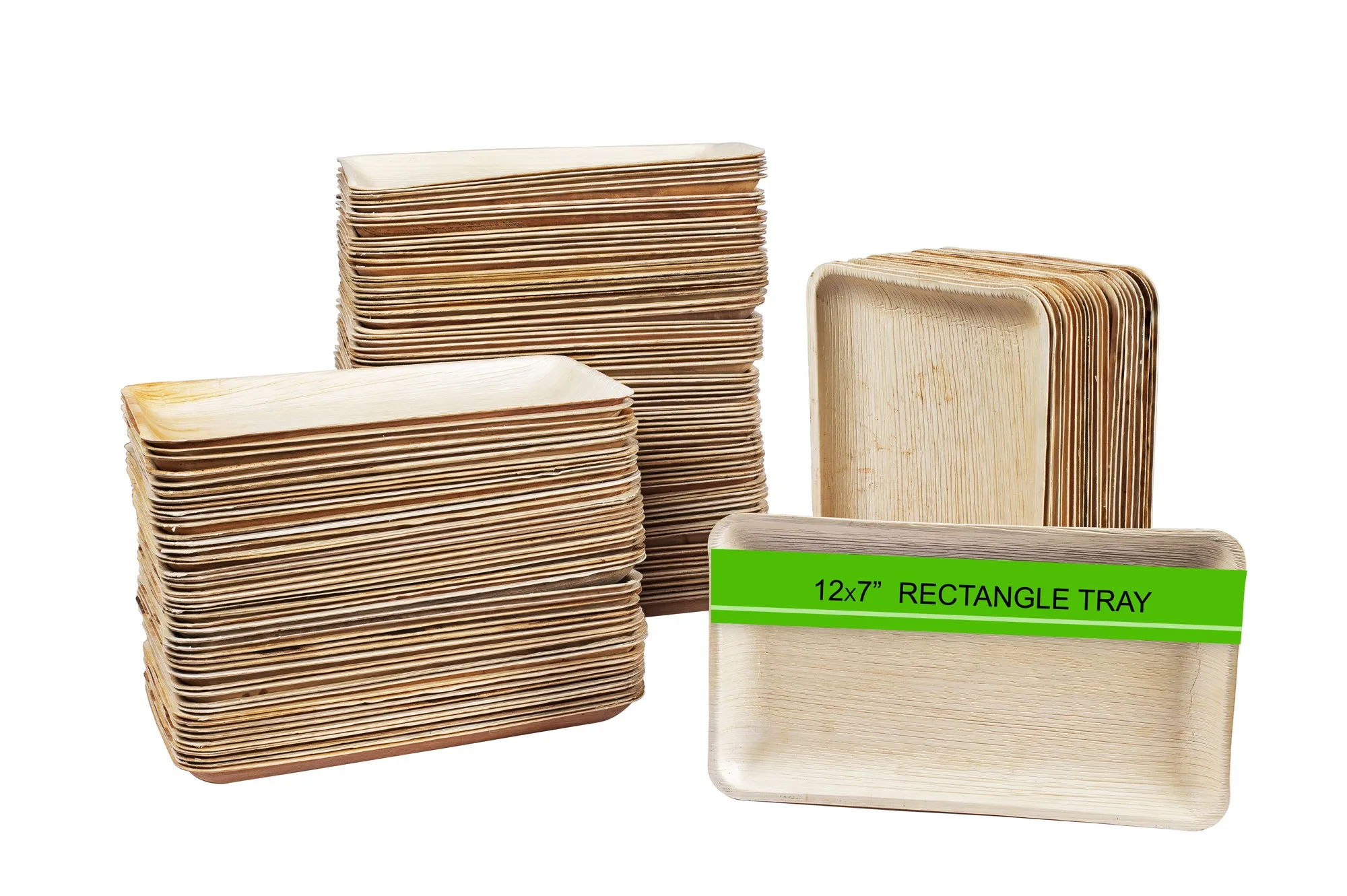 Areca Nut Palm Leaf Disposable Plates 100 Compostable & Biodegradable