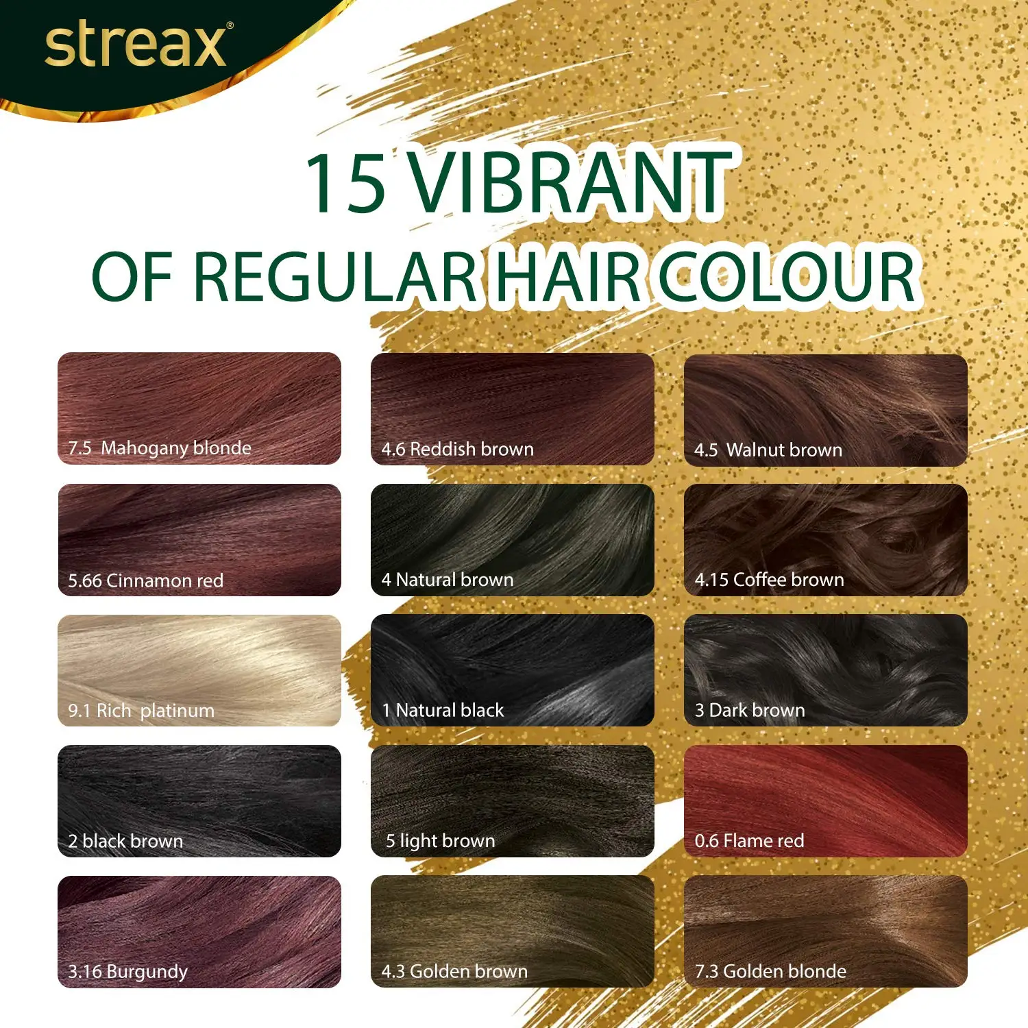 Streax Cream Hair Colour For Women & Men For Instant Shine & Smoothness  Long Lasting Hair Color - Buy Streax Hair Color,Ultralights Highlighting  Color,Salon Professional Series Hair Color Product on 