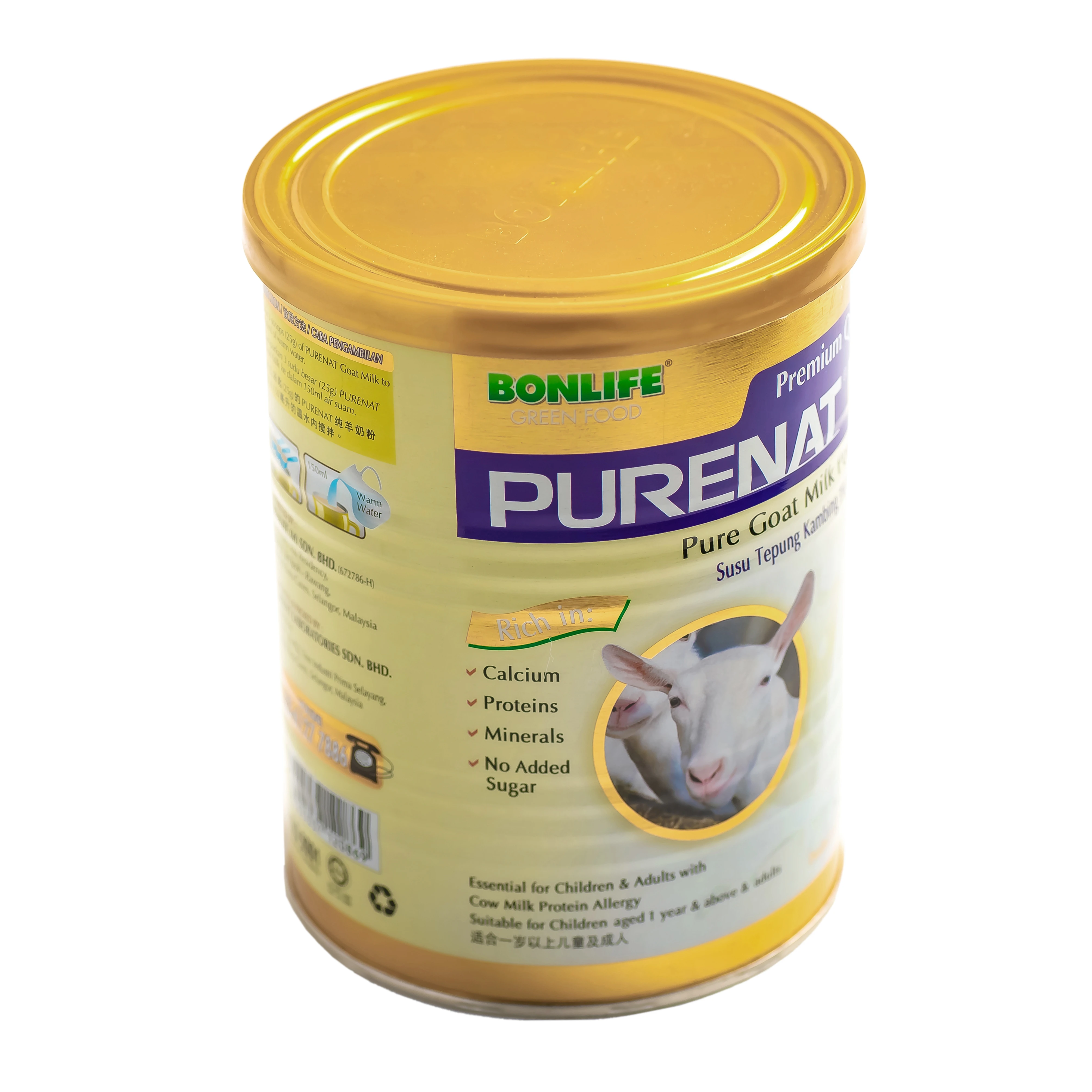 purenat goat milk for baby