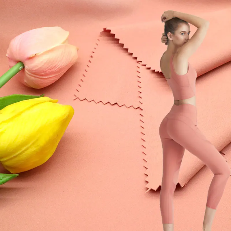 Highelasticity Nylon And Lycra Stretch Fabric For Leggings And Yoga