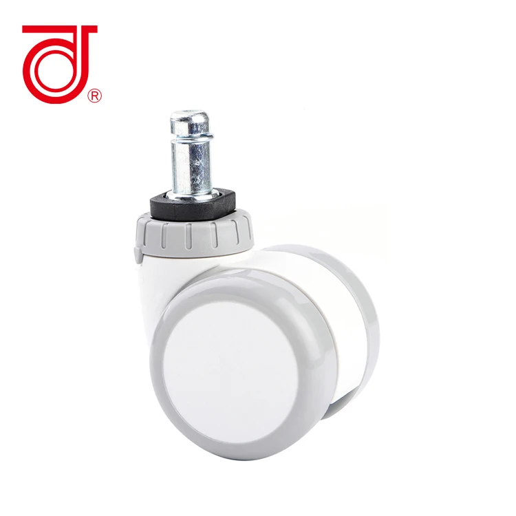 
Flexible operation light duty rubber chair wheel 