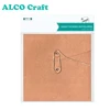 2019 Custom kraft envelope with button and string closure