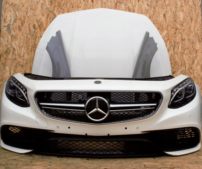Nuevo Genuino Mercedes Benz MB C63 W205 AMG Parachoques Trasero Difusor Negro
