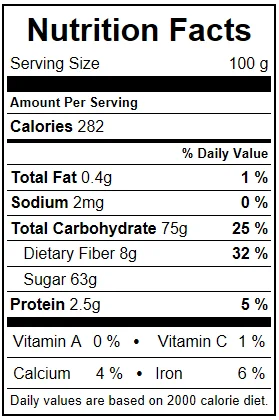 deglet noor nut facts