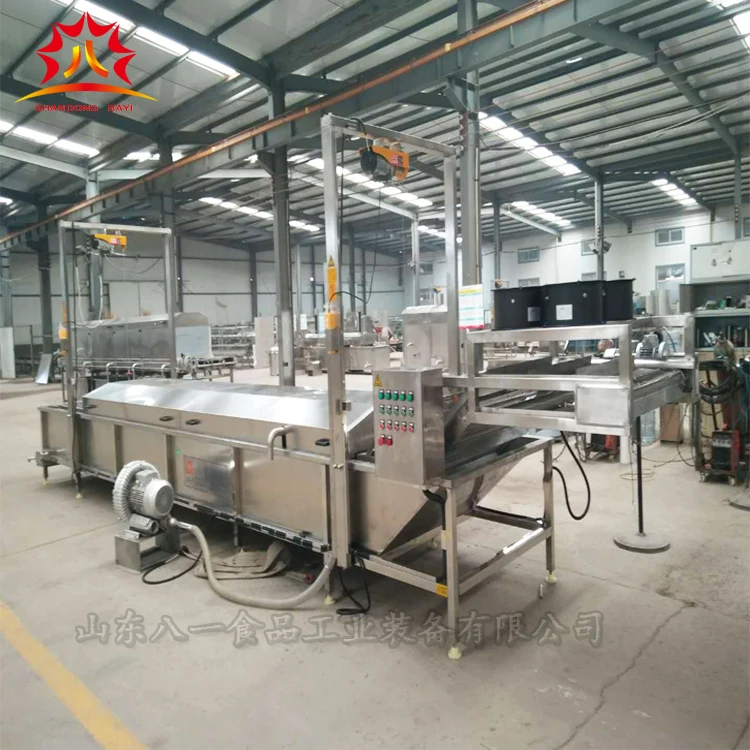 quick frozen continuous french fries machine in china supplier