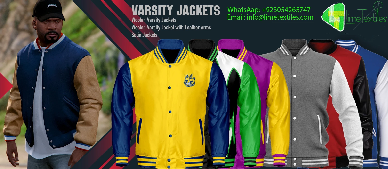 Custom Chenille Patch Embroidery Letterman Crop Varsity Jacket 100% ...