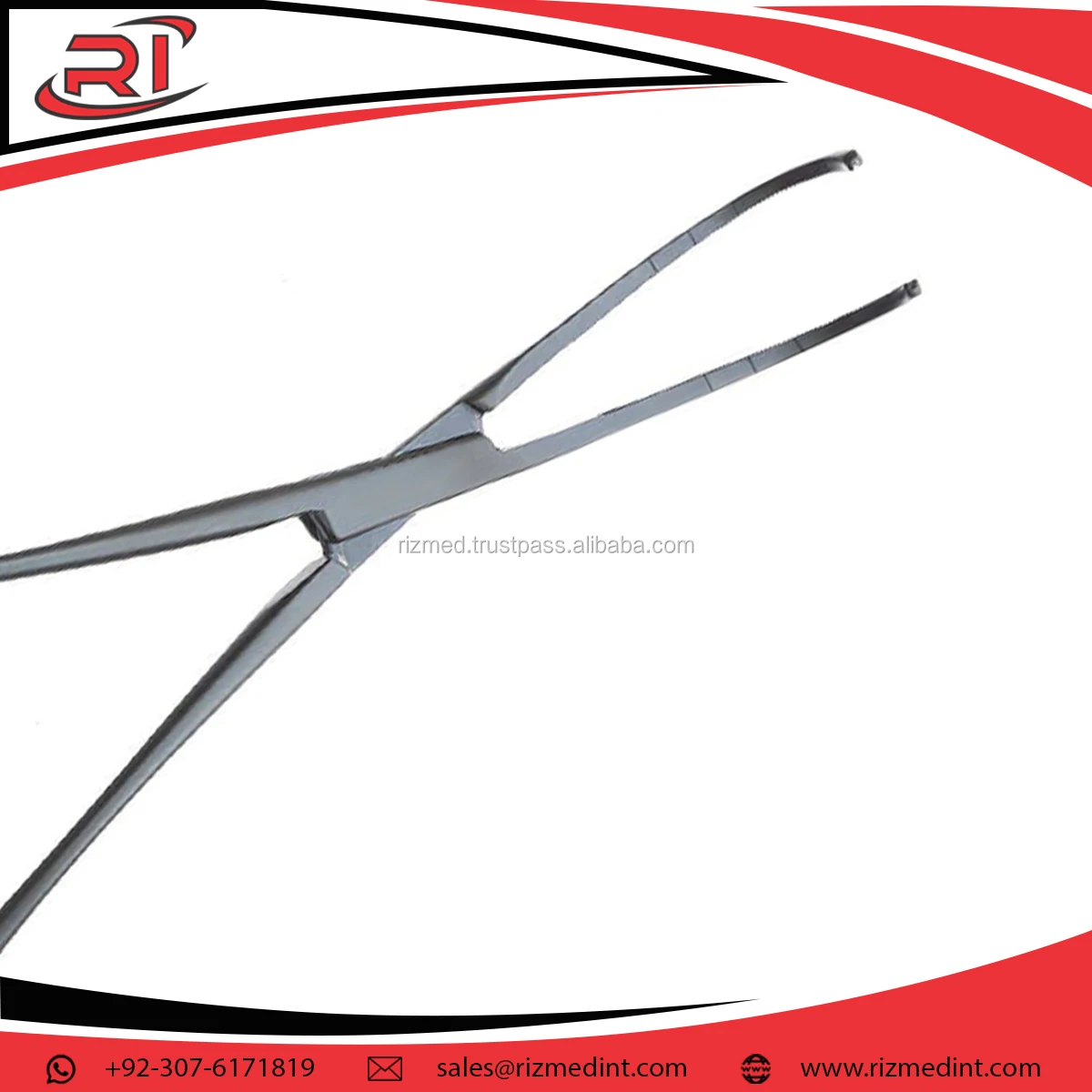 Stainless Steel Surgical Hemostatic Forceps Vascular Clamp Mosquito