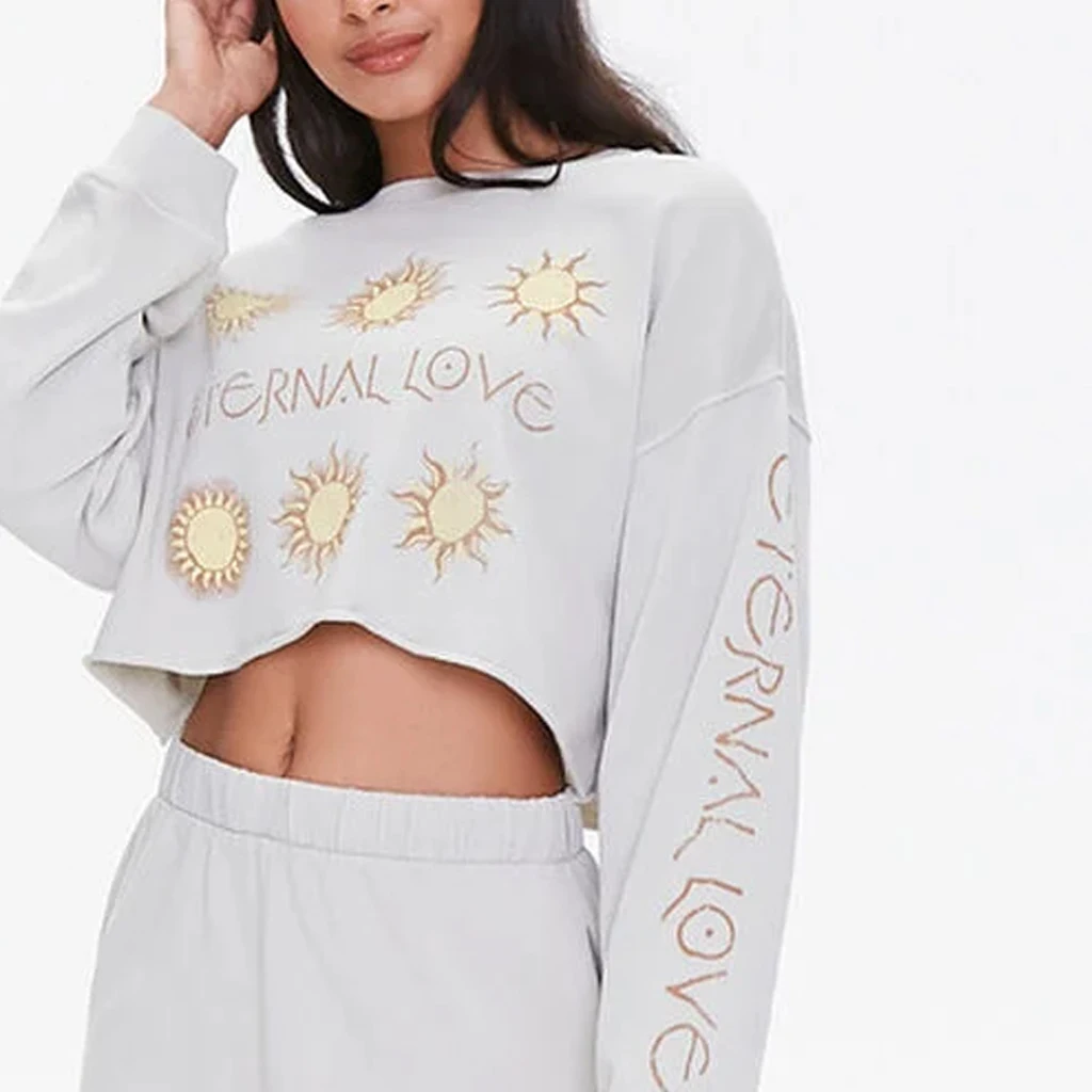 项目名称 绿色高品质面料的女孩和女性圆领裁剪 Buy 丝网印刷升华印花刺绣印花数字贴纸传热贴纸性感作物顶部连帽衫半肚子 自定义空白露脐上衣批发廉价性感服装性感文胸作物顶部跳舞作物顶部 运动服 休闲穿冬天穿夏天穿上街穿性感穿健身房穿瑜伽服季节穿普遍磨损