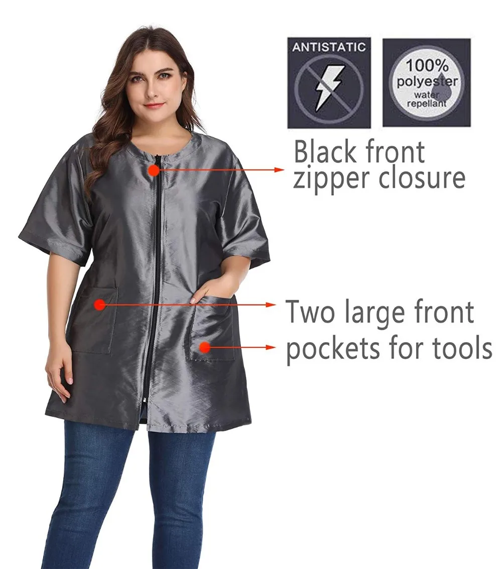 Personalized grooming smocks Clearance