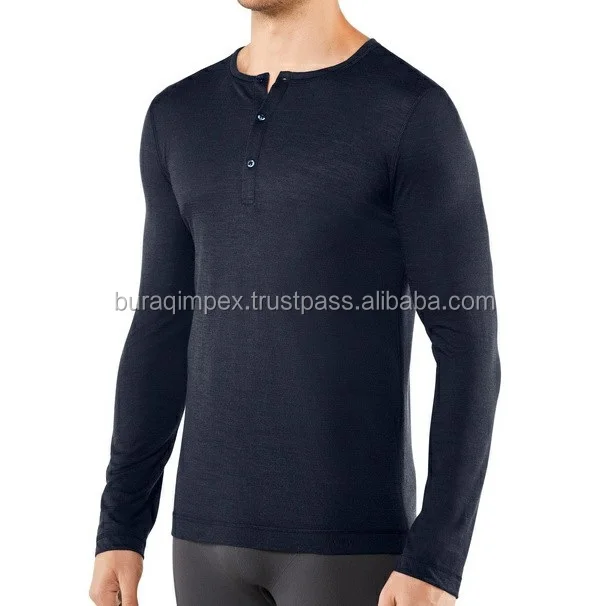 100 Superfine Merino Wool T Shirt Men's Wool Tshirt 100 Merino Wool T Shirts With Customized