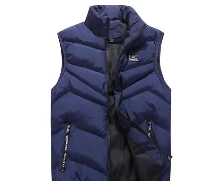 cotton down vest