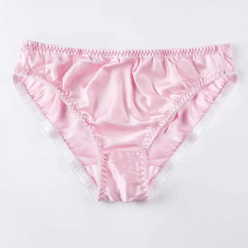 Custom Sexy Female Silk Satin Panties Underwear For Women - Buy ...