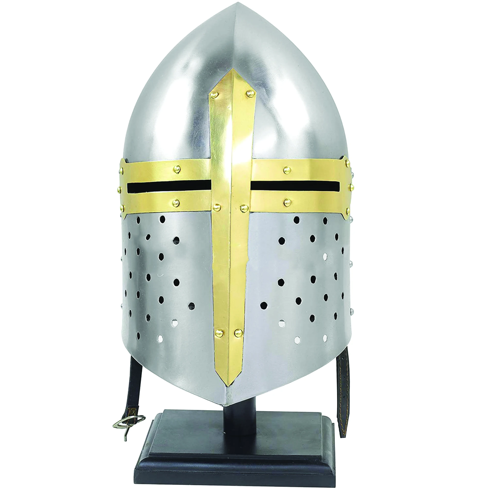 MEDIEVAL Barbuta Helmet Knights Templar Crusader Armour Helmet Sugarloaf Burgon 