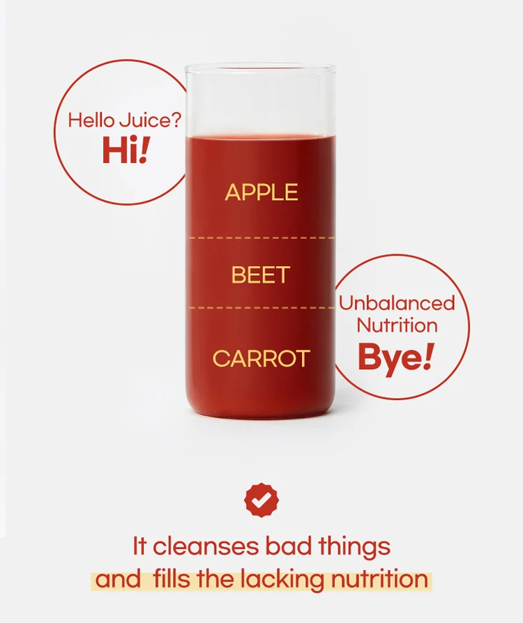 Abc Juice Korean Vegetable Fruit Organic Drink Made In Korea Apple Beat