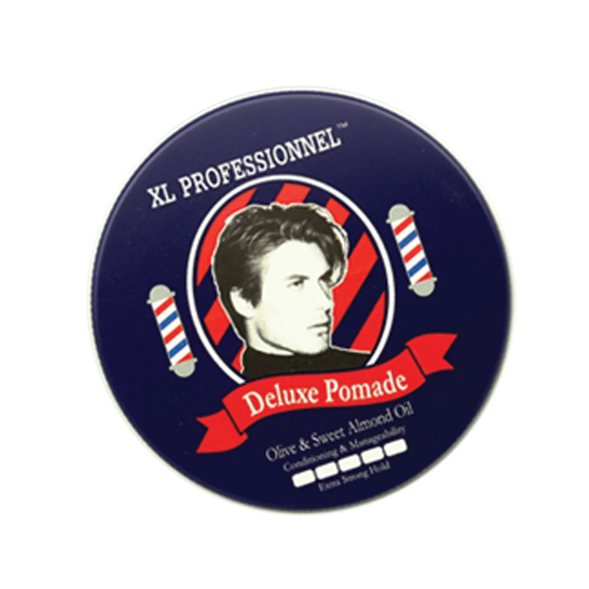 
XL PROFESSIONNEL DELUXE POMADE OLIVE AND SWEET ALMOND OIL - 80G JAR 
