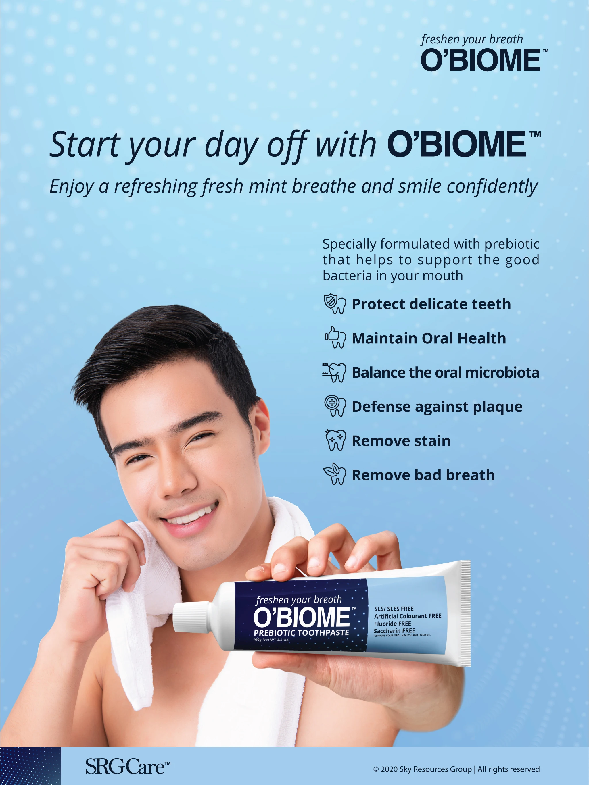 High Quality Oral Care Teeth Whitening Cleanse Anti Bacterial Anti