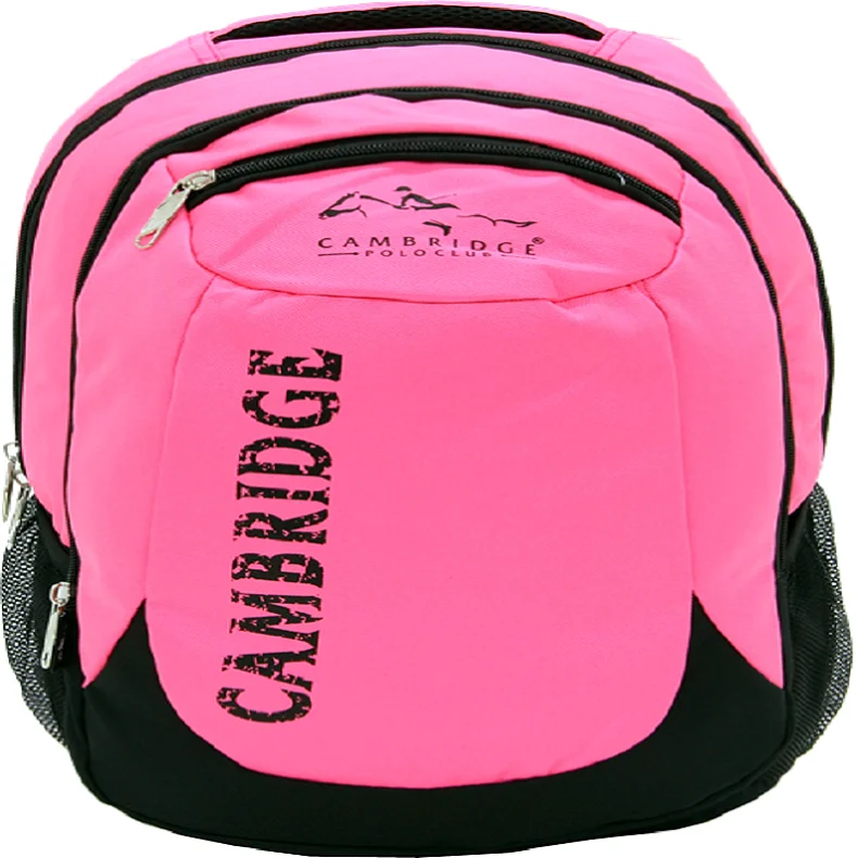 pink colored backpacks