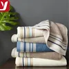 Gift towel neutral color and dark double-section discontinuous face towel manufacturers can customize logo bamboo fiber towel