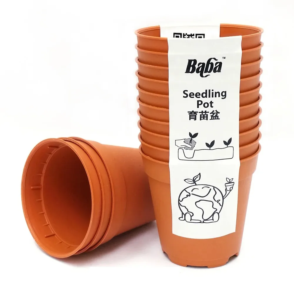 Malaysia Biodegradable Plastic Small Mini Terracotta Plant Pots