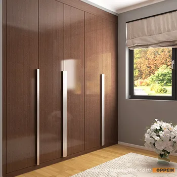 Oppein Pvc Wardrobe Design With Long Handle - Buy Wardrobe Design,Pvc ...