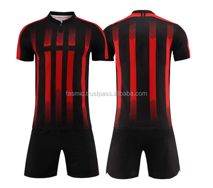 Quickly Dry Polyester Fabric Soccer Uniform Training Soccer Club