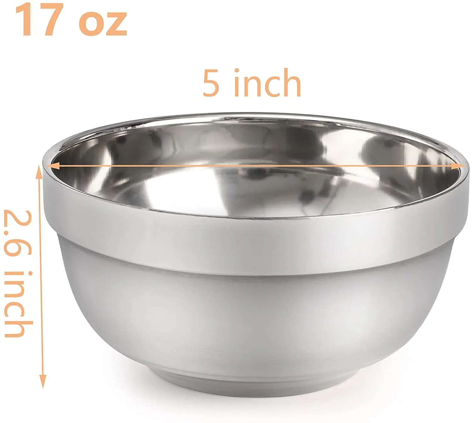 Hot Sale Stainless Steel Non-slip Mixing Bowls With Lids Steel Mixing ...