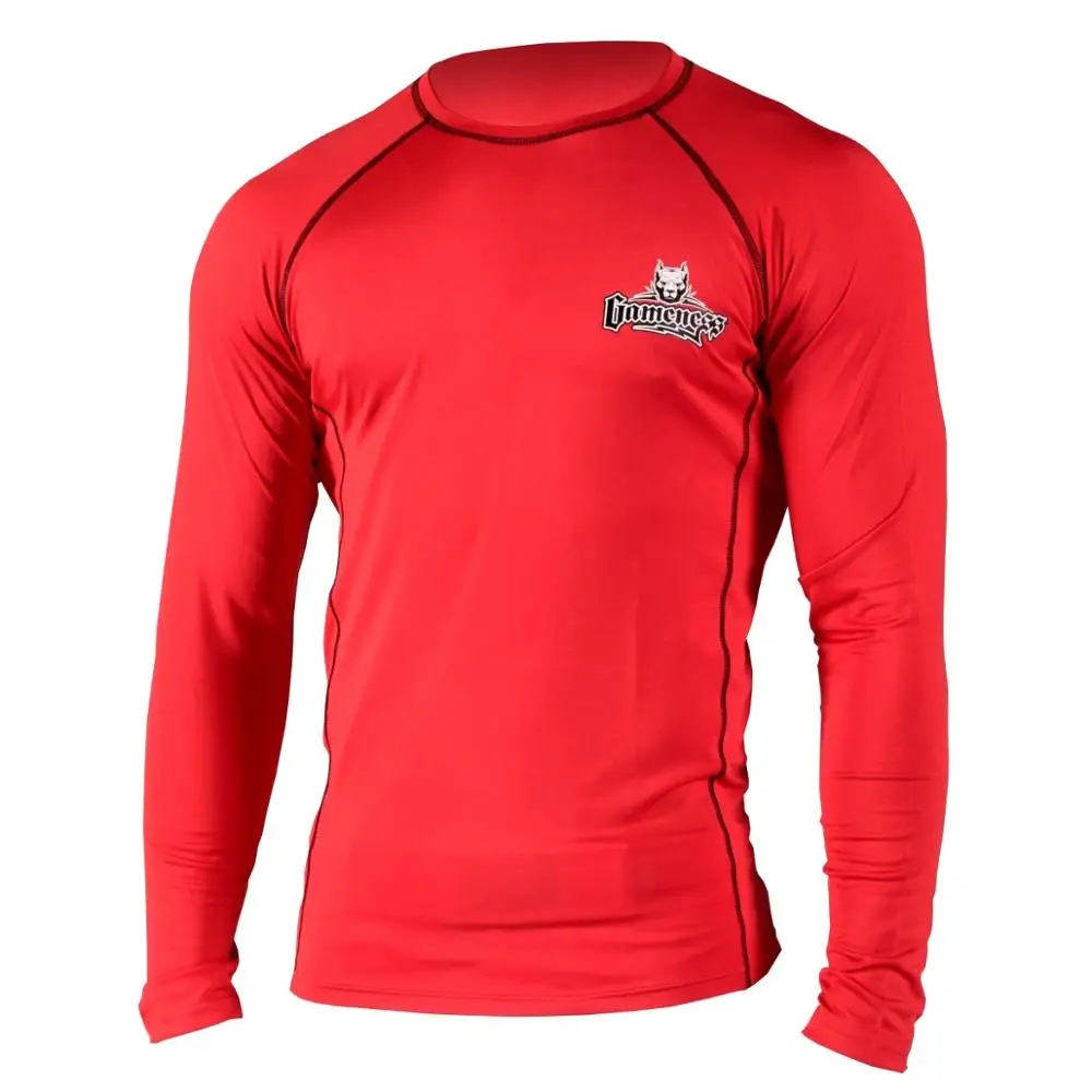 Customized Digital Printed Mma Rash Guards / Rash Guards Bjj / Surfing