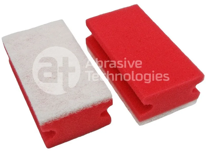 20 Inch Red Buffing Pads Stone Polishing Pads Cleaning Machine Buff