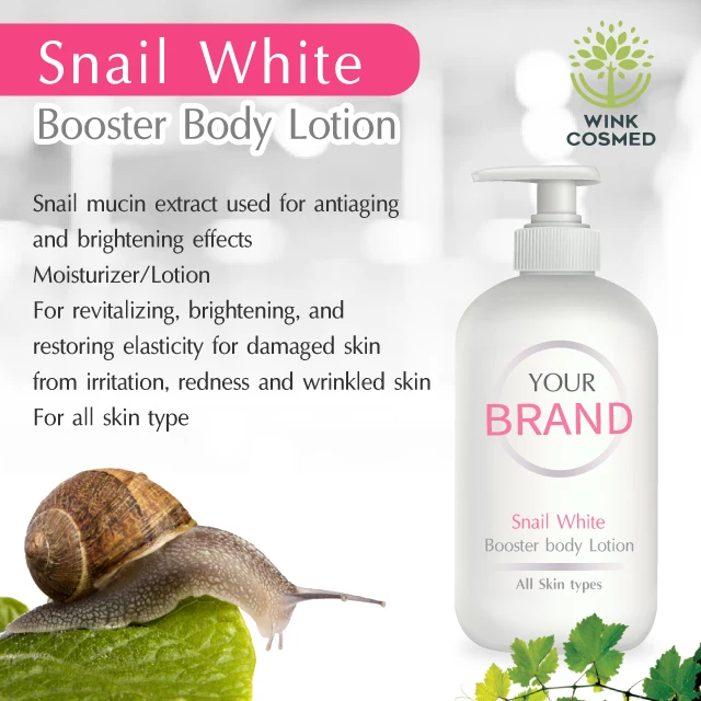 snail mucin body lotion