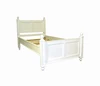 Solid Pine Thomas Twin Bed Platform White Finish