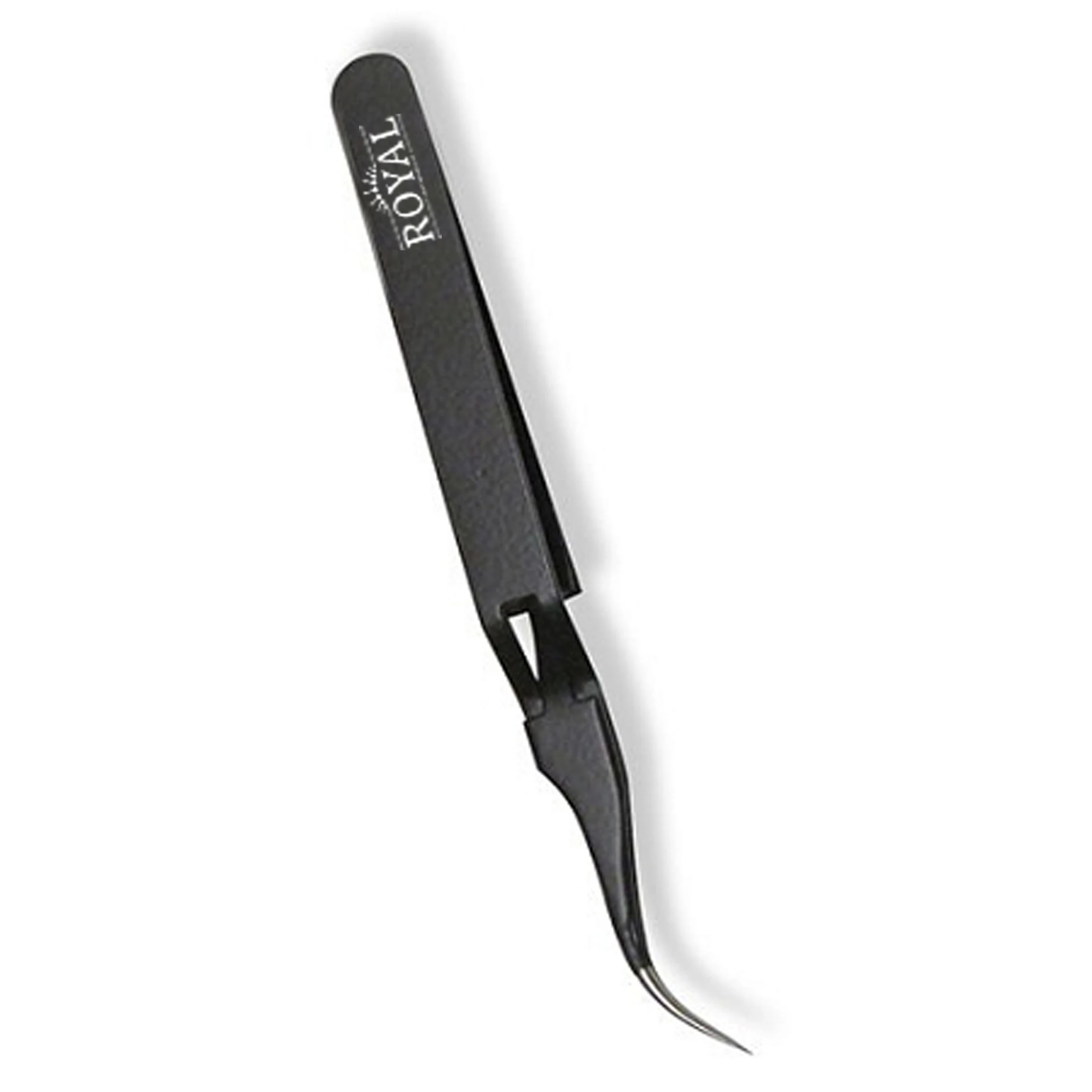 90 Degree Boot Angled Curved Volume Lash Extension Tweezers Stainless