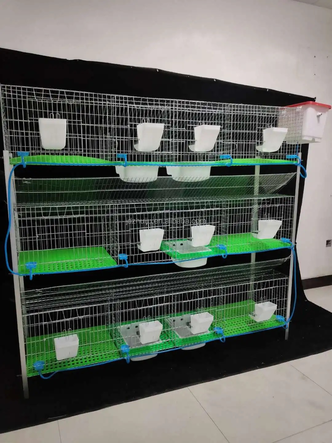 12 Cells Rabbit Cages Commercial Breeding/rabbit Cages Buy Rabbit