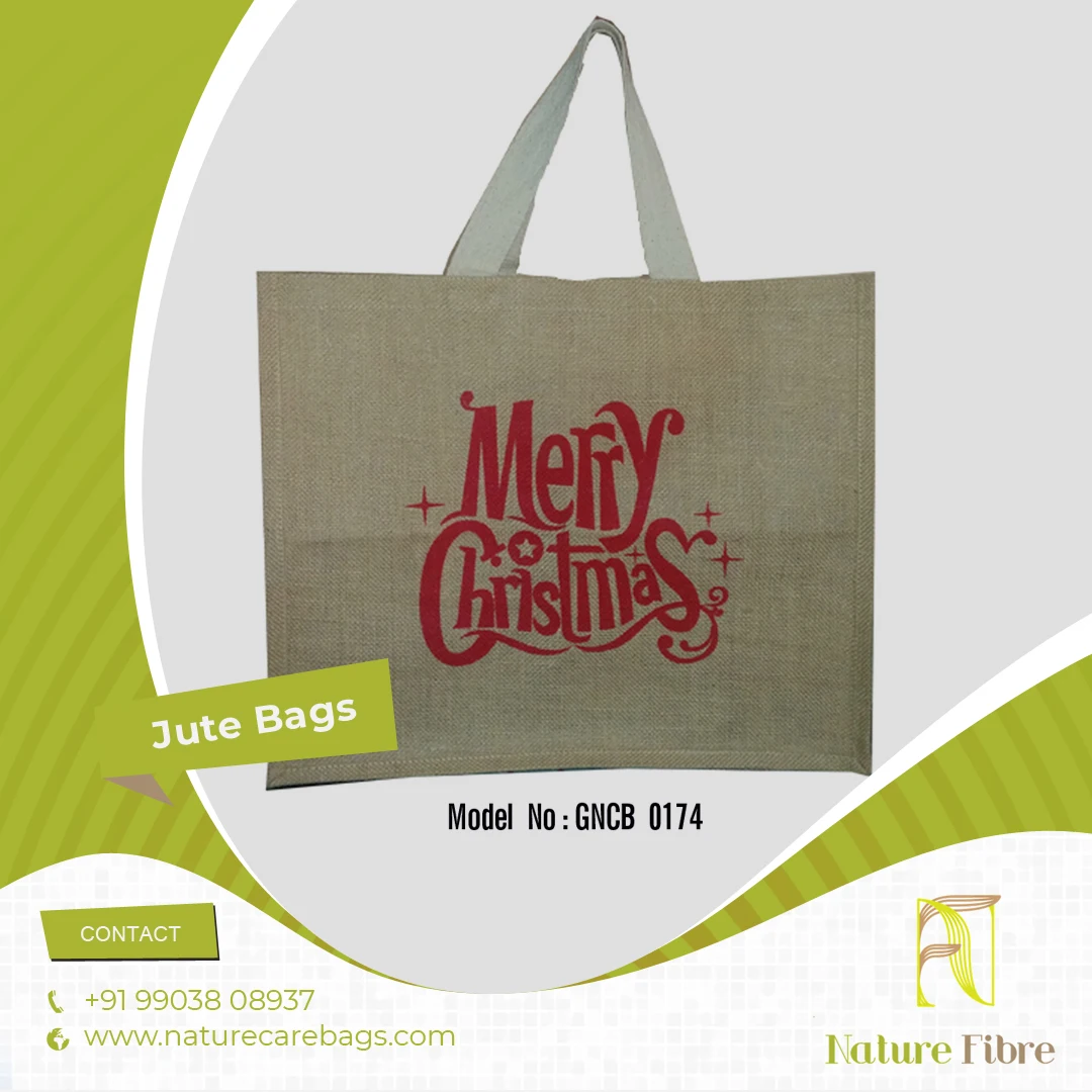 Promotion High Quality Customized Cotton Printed Bag/fashion Jute Bag