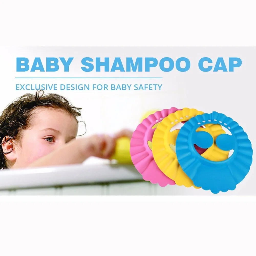 Everysetp Kids Bath Hat Shampoo Shower Hat Adjustable Baby Shower Buy Baby Shower Cap,Children