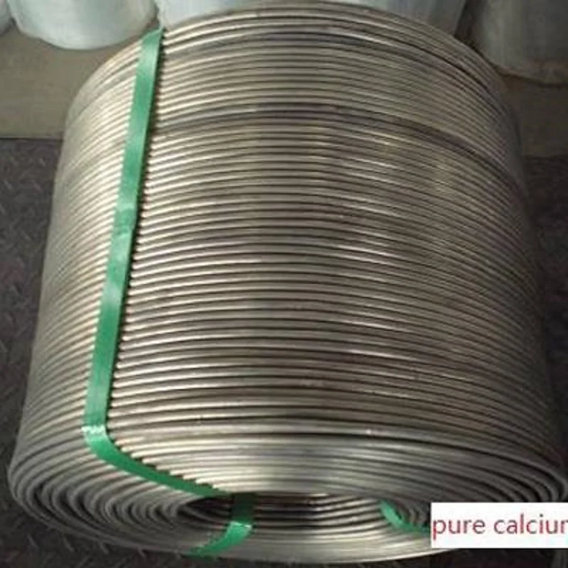 Kalsium Silisida Cored Wire