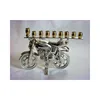 Motorbike Style Menorah Candlestick Holder