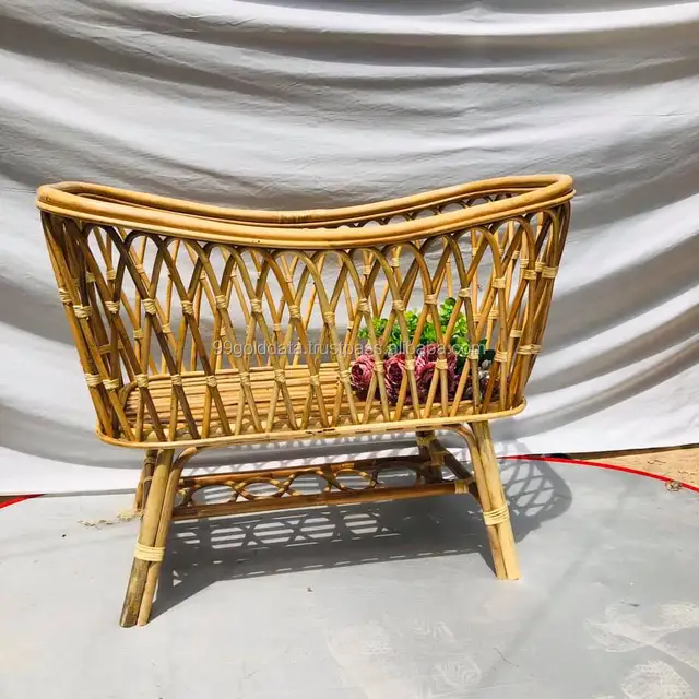 Vietnam Rattan Hanging Baby Crib Ms Sandy 0084587176063 Sandy