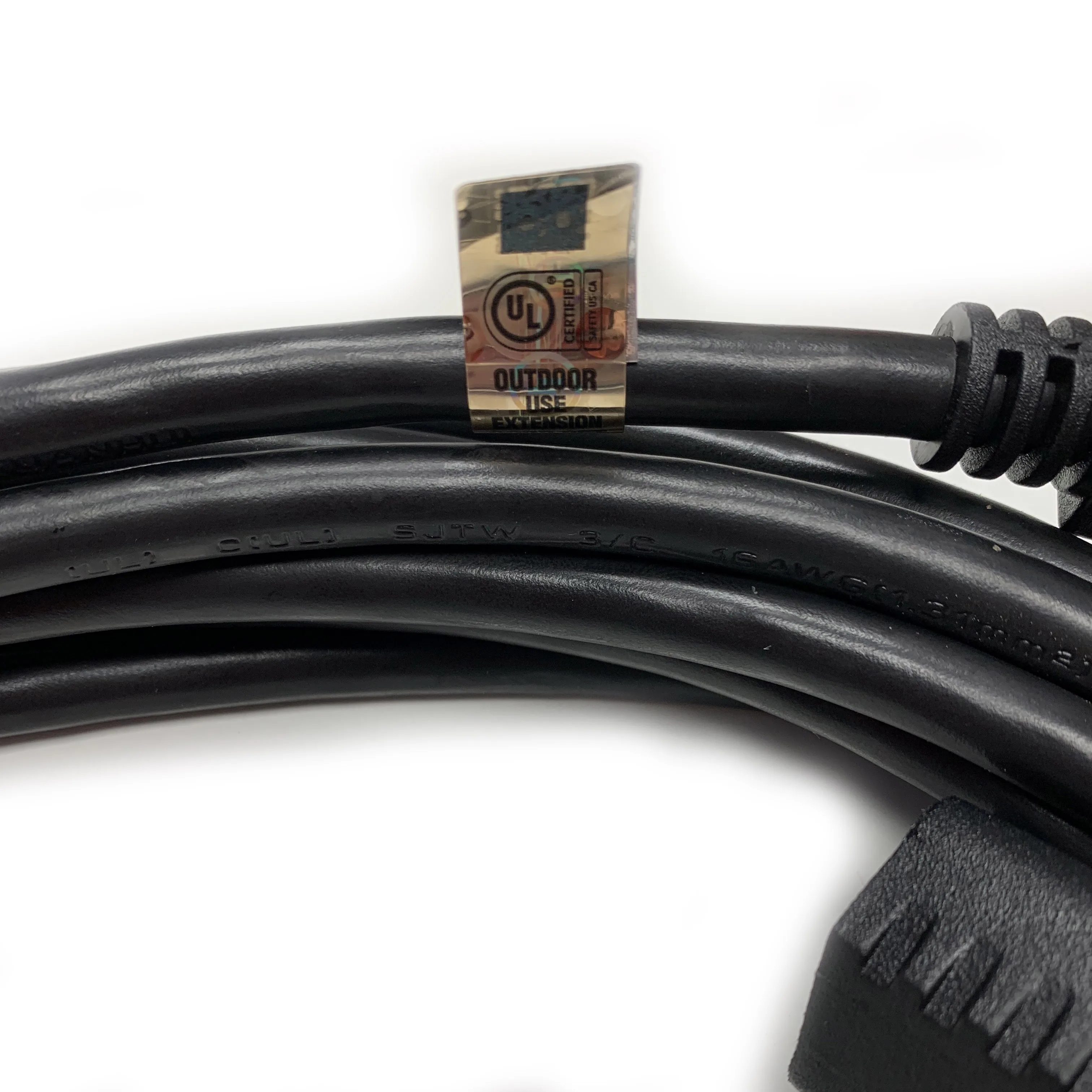 Kord King Brand Nema 5-15p 16/3 Sjtow 105c Black 25 Extension Cord 110v ...