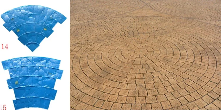 stamp concrete roller