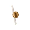 modern minimalist golden column bedroom wall crystal wall light