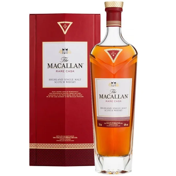 
Distilled Single Malt Whisky The Macallan Rare Cask Red in Gift Packing From Scotland 