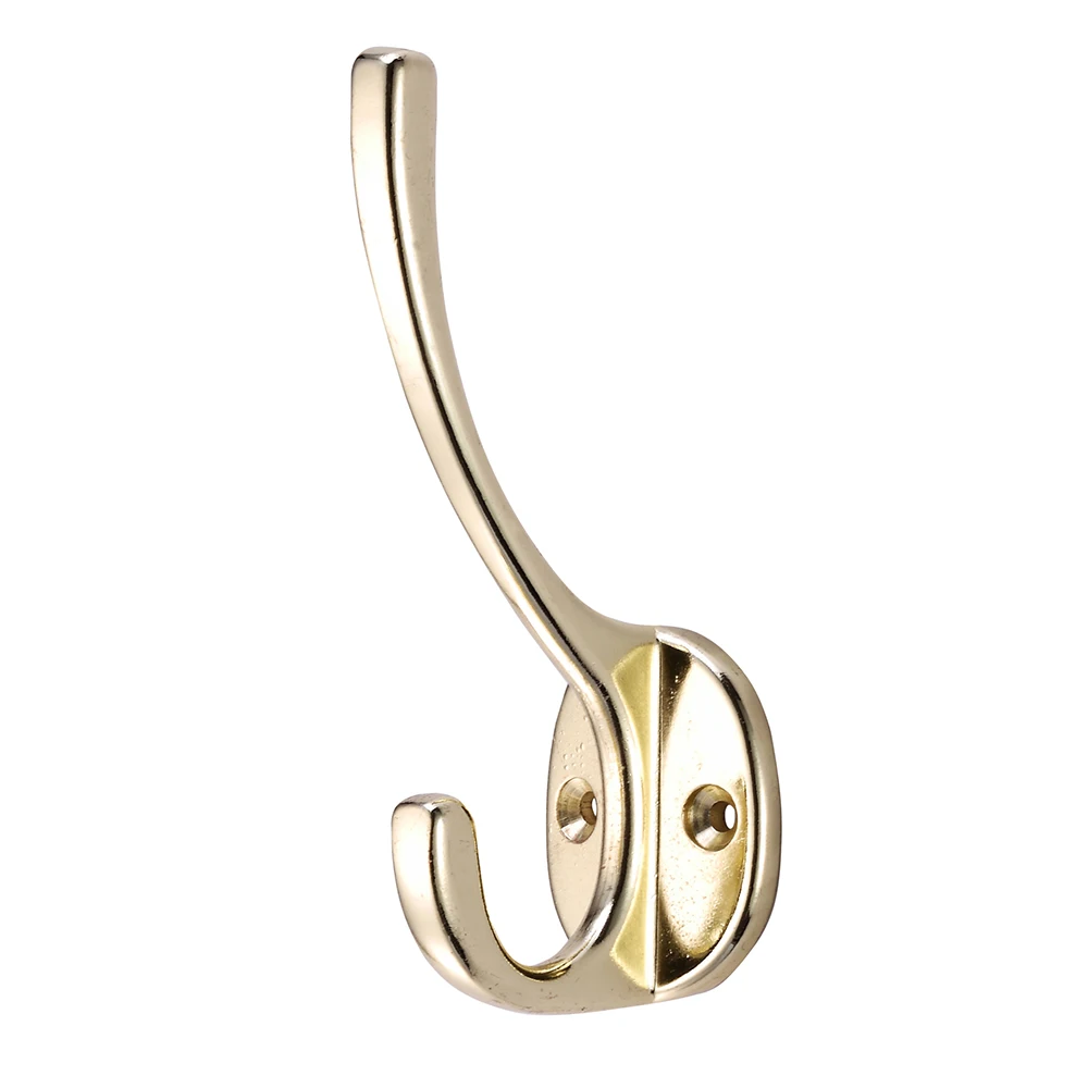Home Decoration Metal Double Hat Robe Clothes Hook