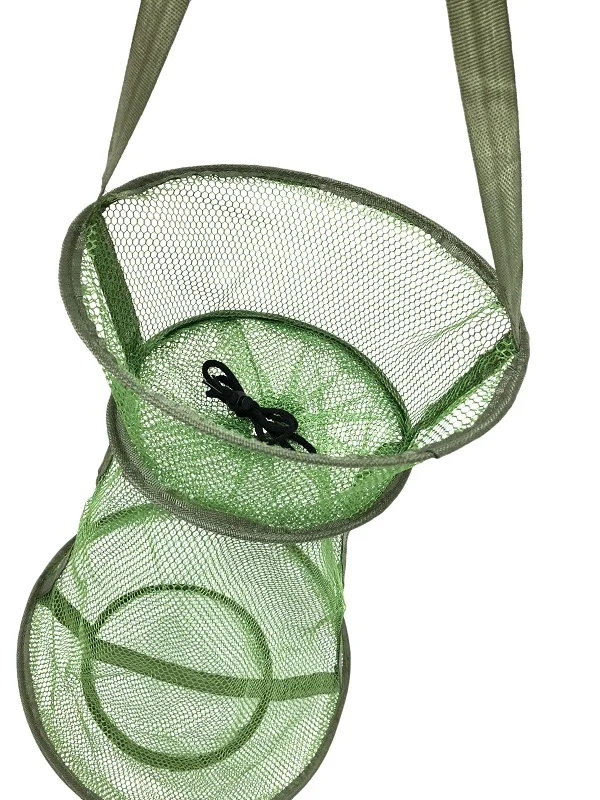 Good Quality Nylon Fishing Net Basket Folding Fishing Cage Buy