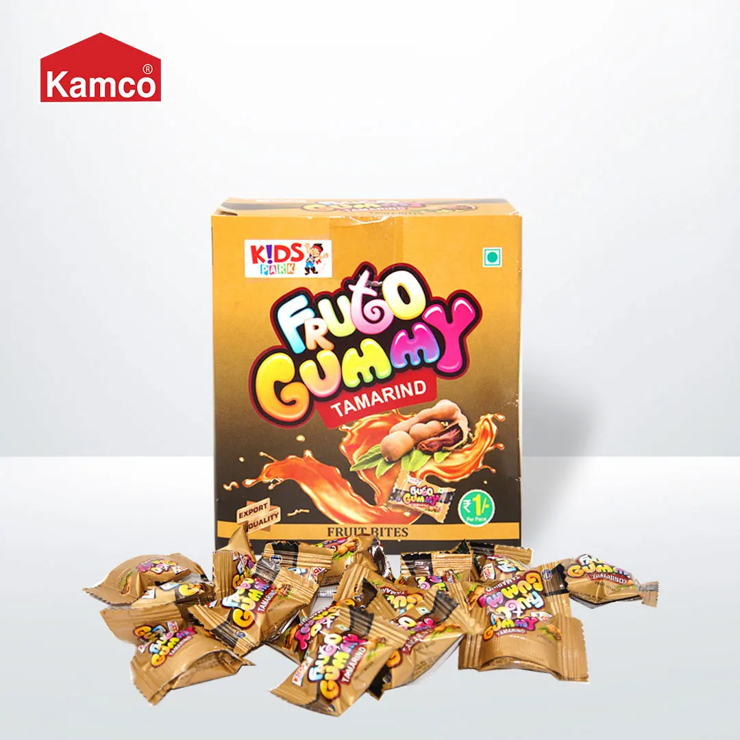 High Quality Fruito Gummy Tamarind Flavour Jelly Fruit Bites Kamco