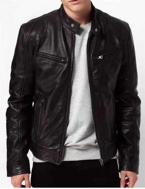 unisex moto jacket