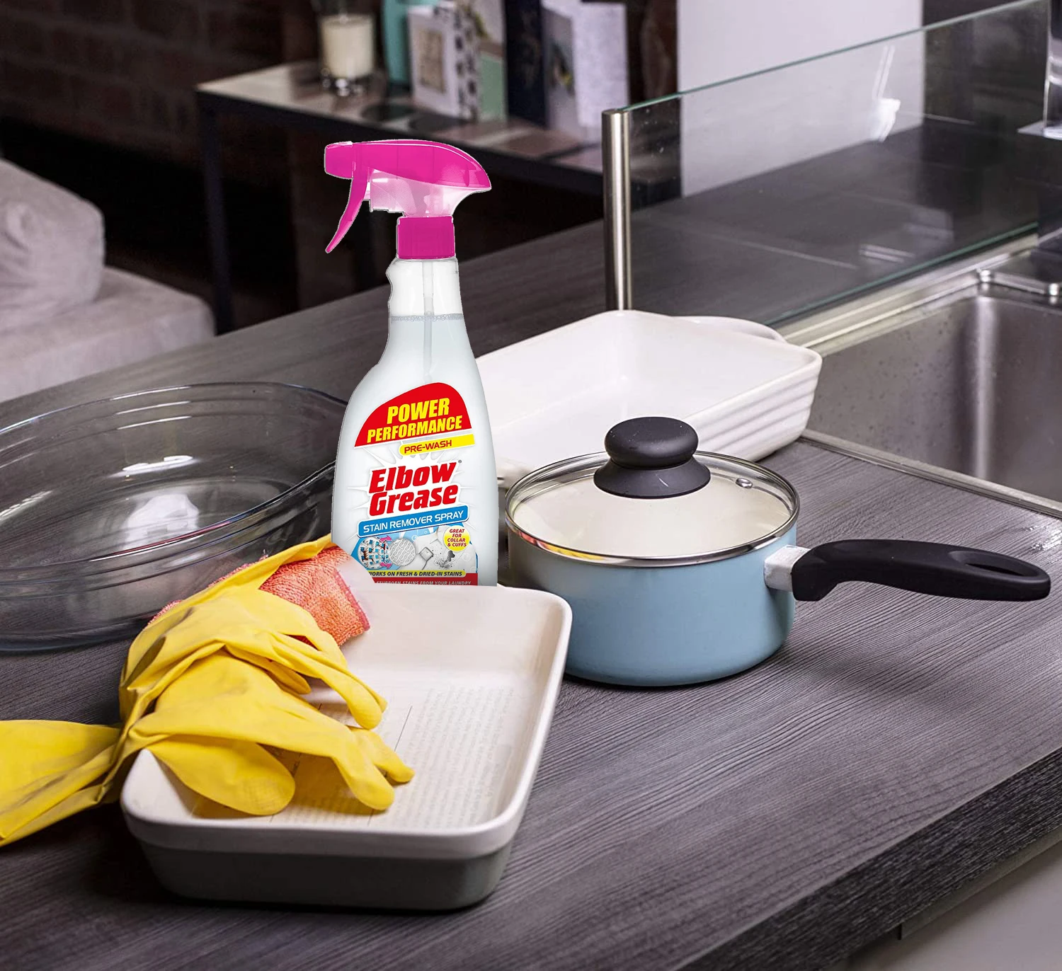 Cleaning Liquid Laundry Liquid Detergent Spray Pre Wash Cloths & Carpet