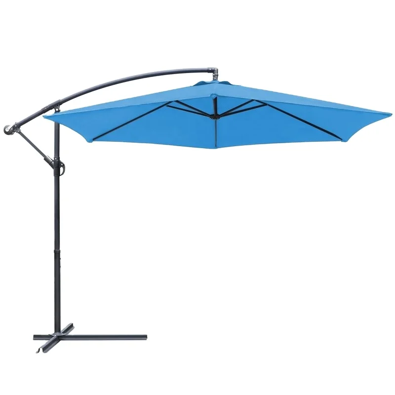 Wholesale 10' Offset Cantilever Hanging Patio Banana Umbrella Large